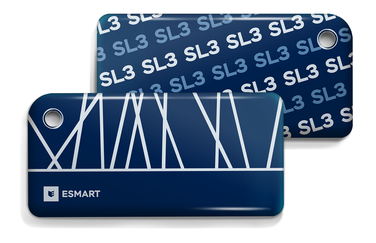 Синий брелок ESMART® Доступ SL3