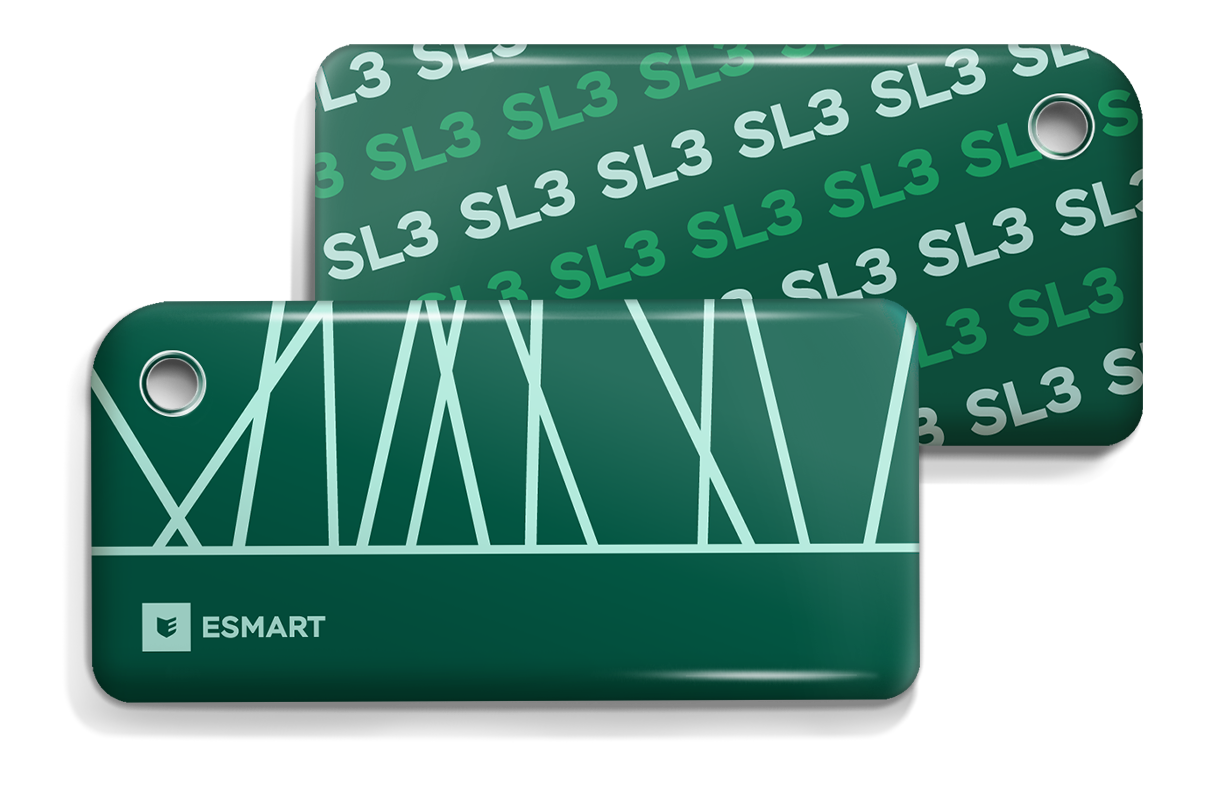 Зеленый брелок ESMART® Доступ SL3
