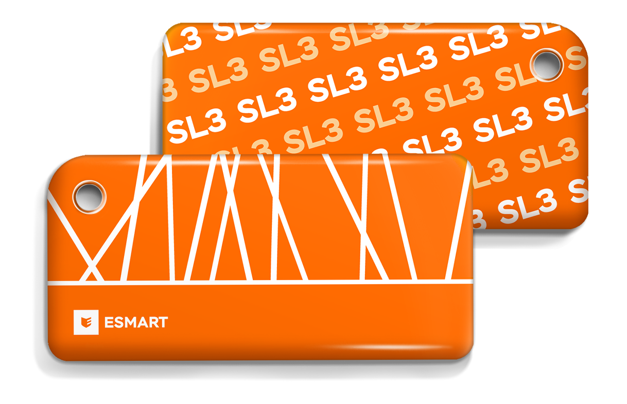 Оранжевый брелок ESMART® Доступ SL3